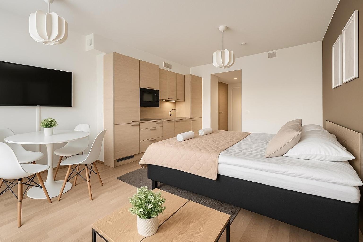 City Home Finland Arena Studio - Perfect Location In Downtown Of Tampere And Great Amenities エクステリア 写真